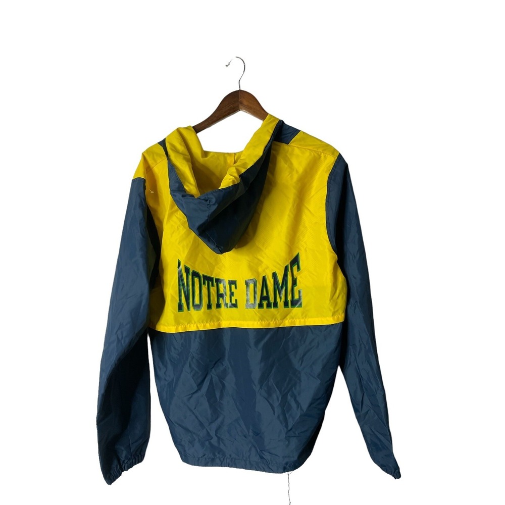 VTG Champion Notre Dame sz large vented pull over jacket mens